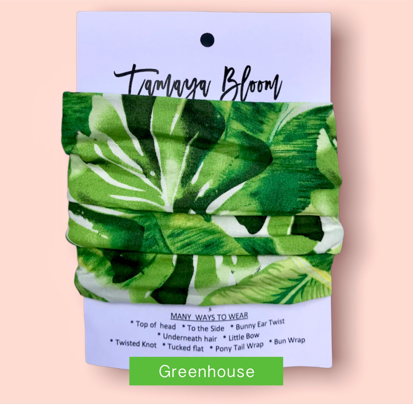 Wire Hair Wrap Greenhouse