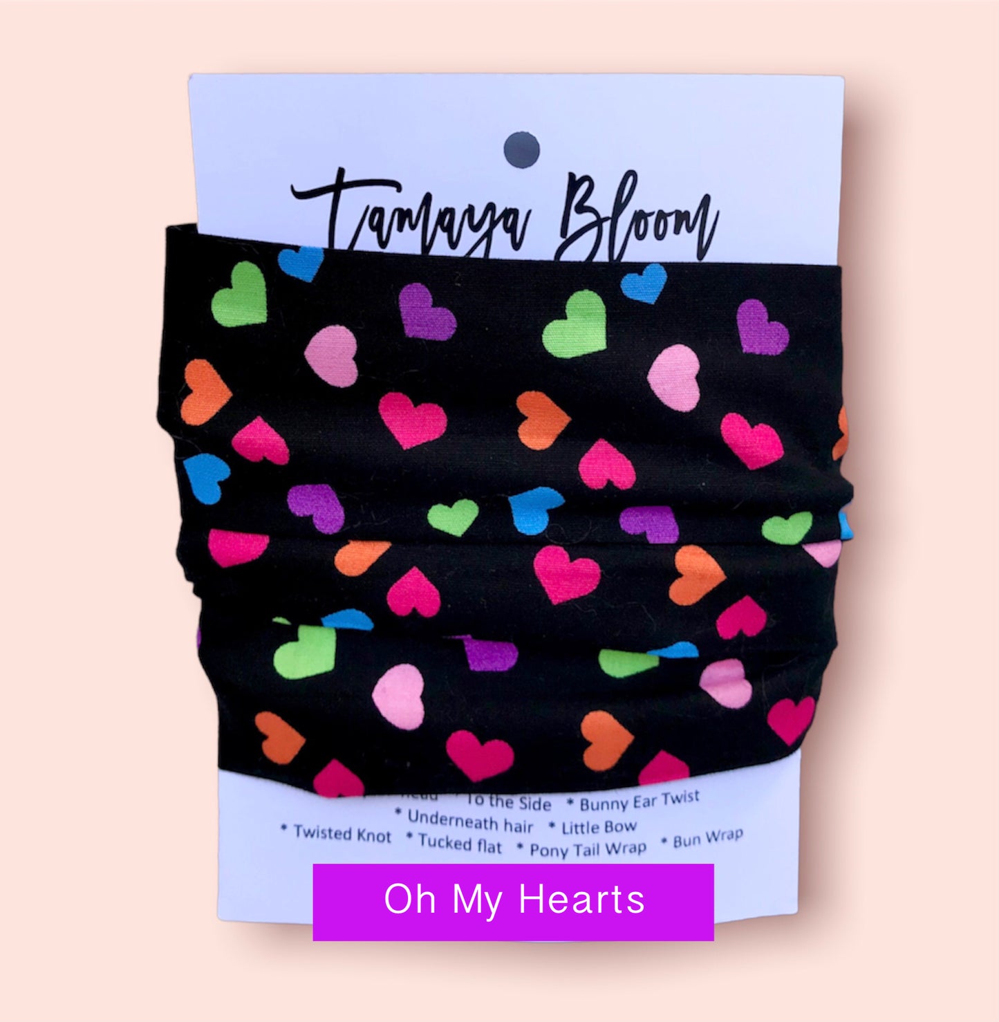 Wire Hair Wrap Oh My Hearts